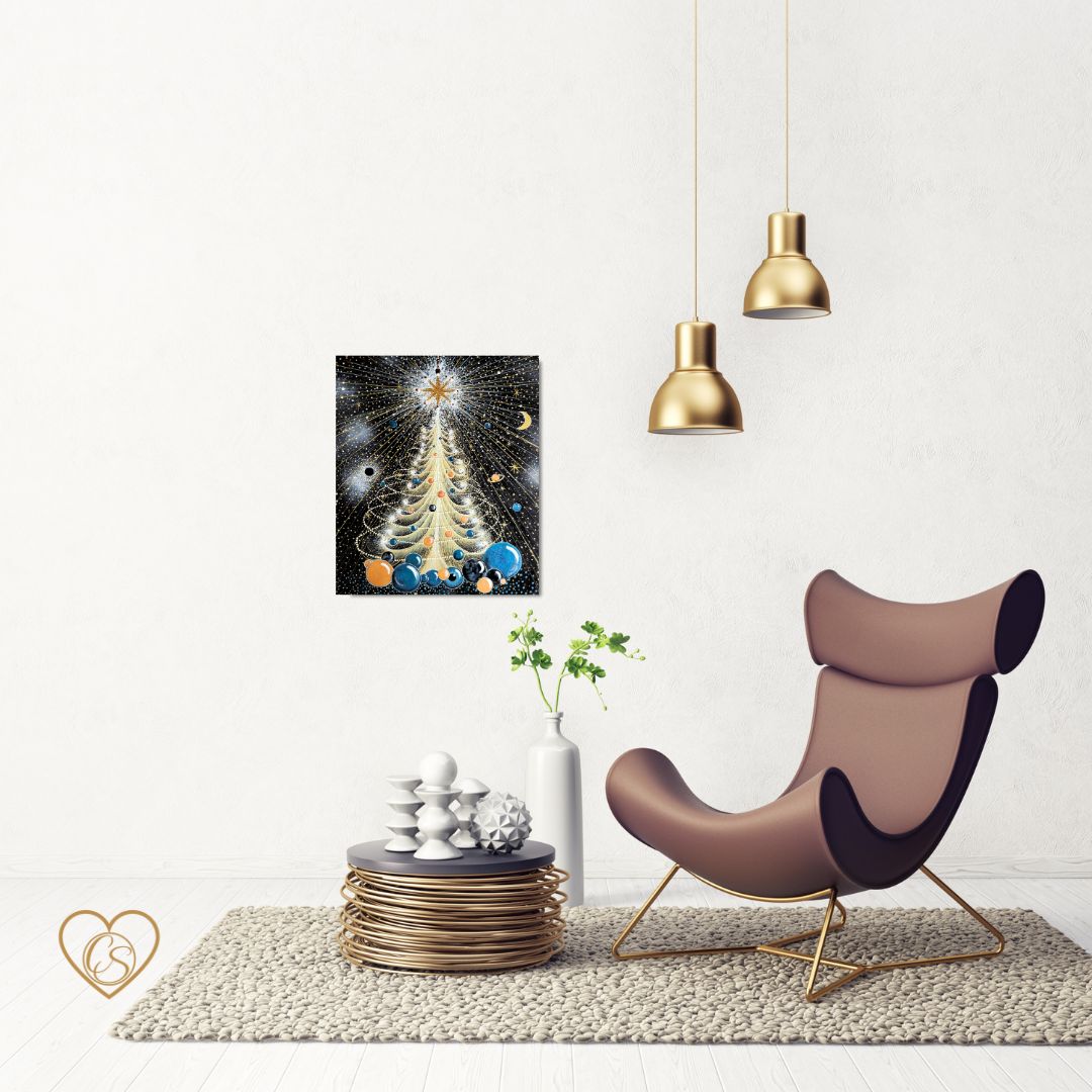 Christmas tree - Journey of the soul - Fotoposter NYHET